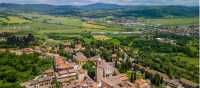 View over Chiusi on the St Francis Way