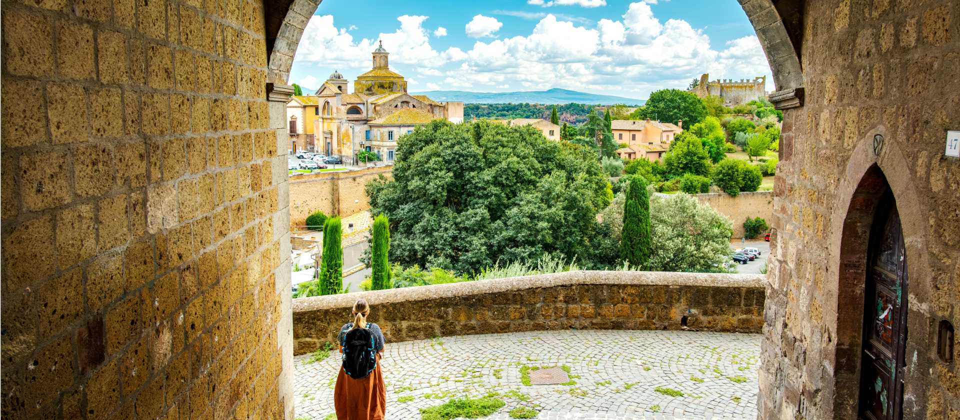 Exploring Viterbo on the final stage of the Via Francigena