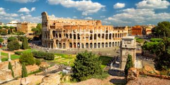 The iconic Colosseum in Rome