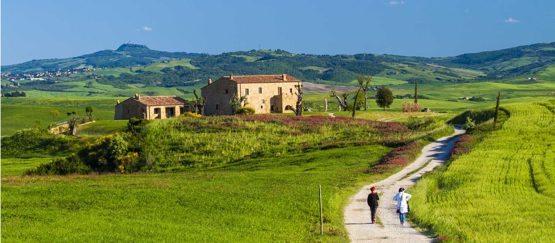 Walking the trails of Tuscany