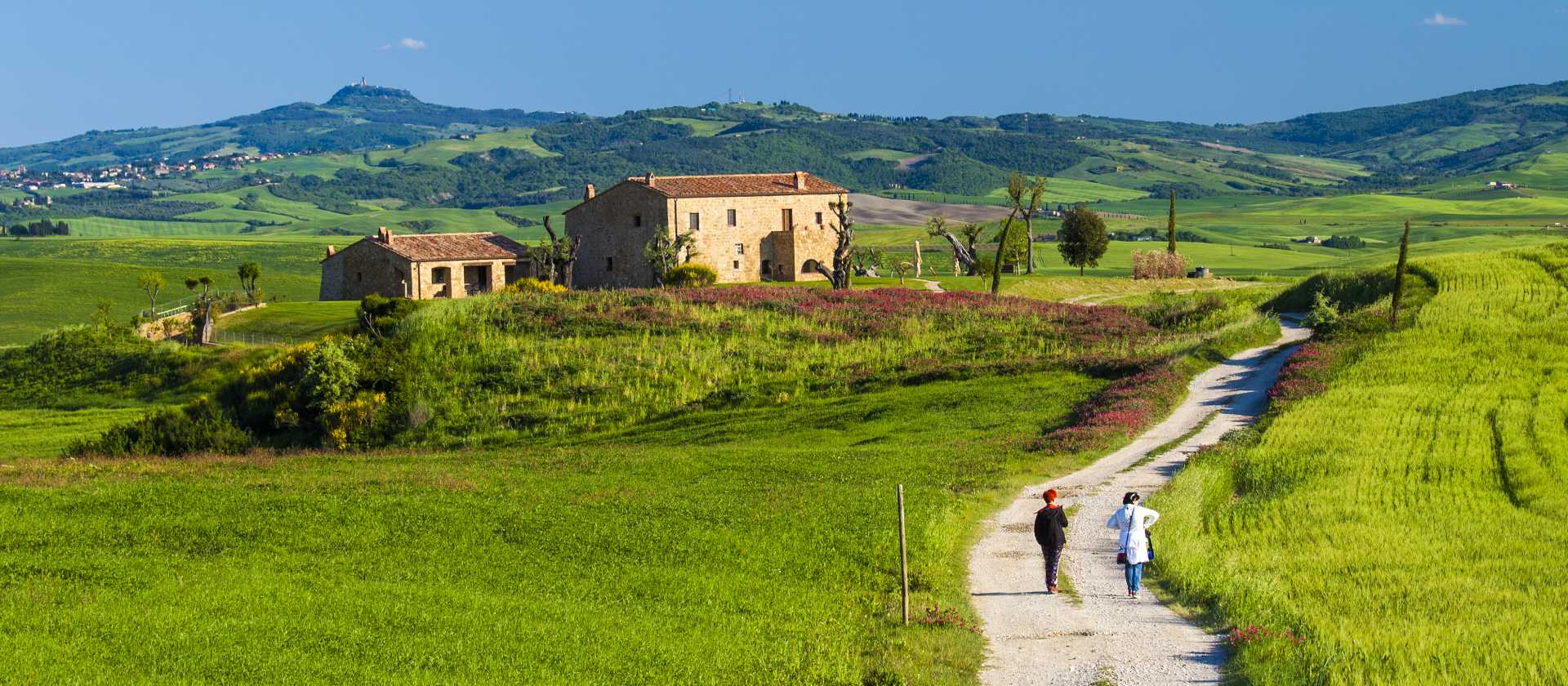 Walking the trails of Tuscany