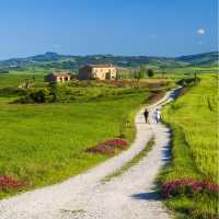 Walking the trails of Tuscany