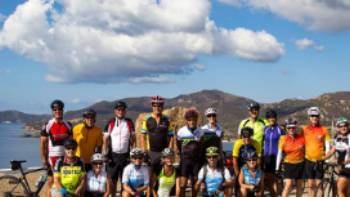 south-coast-pic,Dolcevita Cycling group on Sardinia's south coast