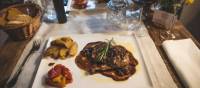 A tasty meal is part of the experience on the Via Francigena | Tim Charody