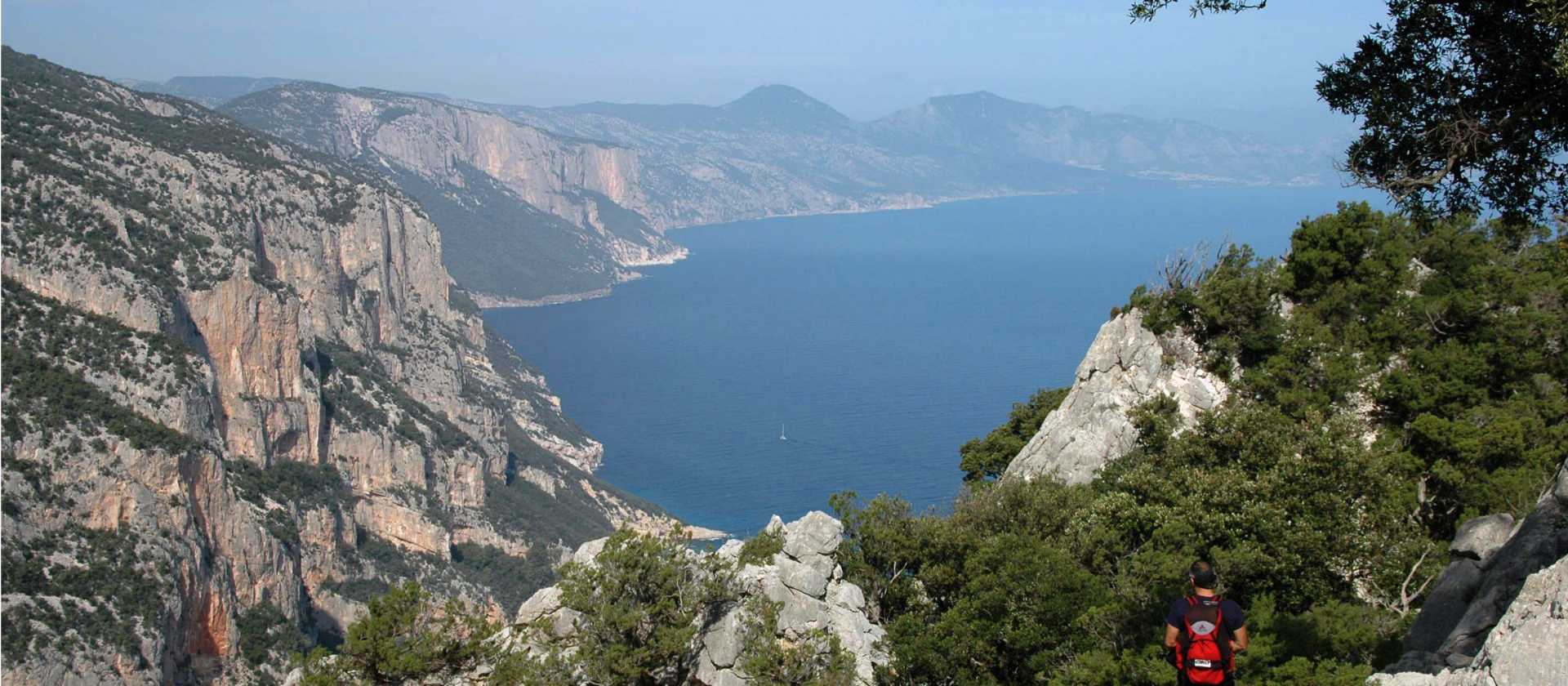 Dramatic coastal scenery in Sardinia
