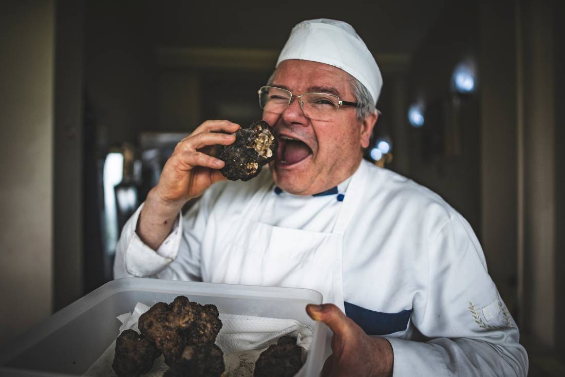 Truffles are a delicacy on the Via Francigena |  <i>Tim Charody</i>