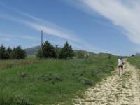 walker on the Magna Via Francigena