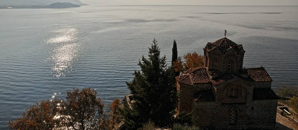 Overlooking Lake Ohrid