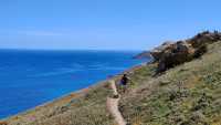 Walking from Marsalforn to Ramla Beach
