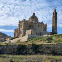 Ta' Pinu, The Basilica of the National Shrine of the Blessed Virgin on the island of Gozo near Gharb