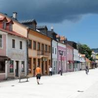 Stroll down the wide, colourful streets in the former royal capital of Cetinje