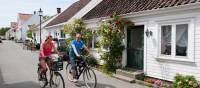 Cycling through Norwegian villages