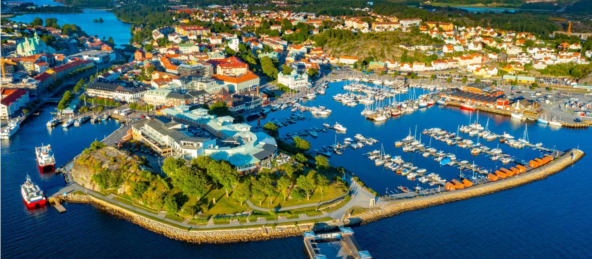 The coastal town of Strömstad