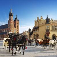 The lively city of Krakow.