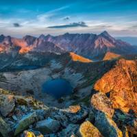 The stunning Tatra Mountains.