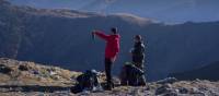 Navigating the route along the Tatra Mountains in Poland