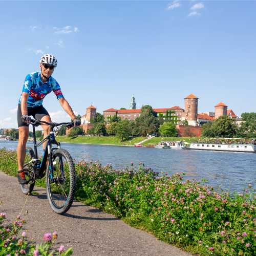 Cycling the Vistula River Bike Trail to Krakow