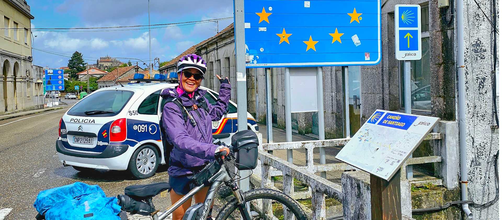 Crossing into Spain on the Portuguese Way | Gus Cheung