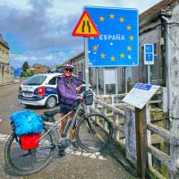 Crossing into Spain on the Portuguese Way | Gus Cheung