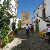 Cycling through villages in the Alentejo region