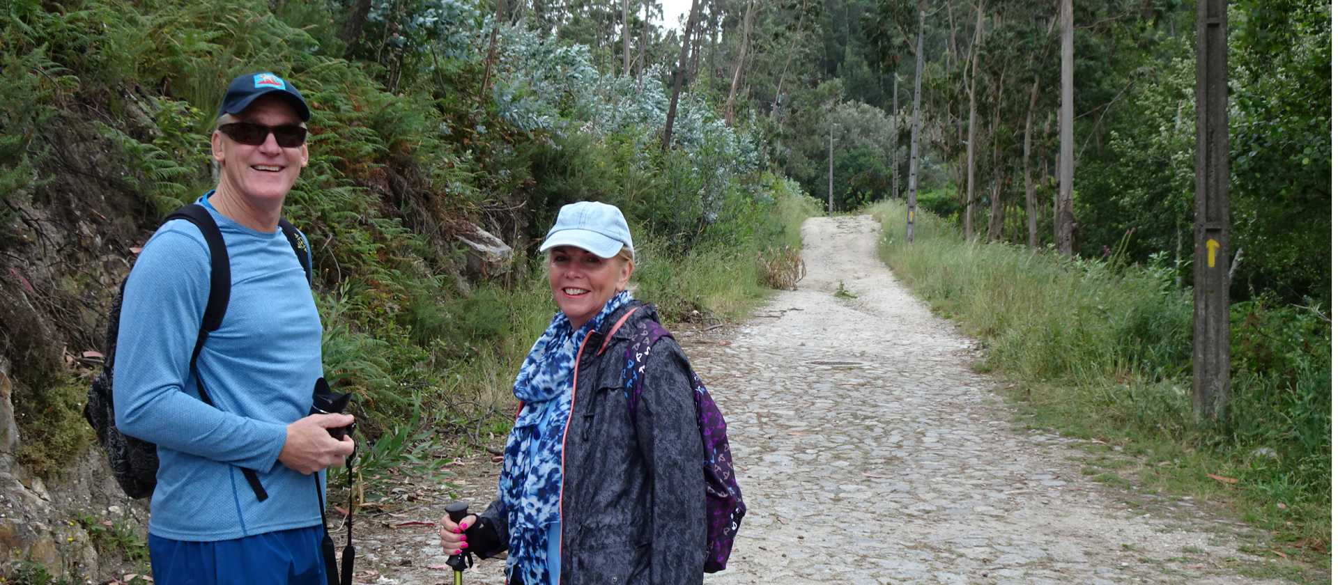 Happy walkers on the Camino trail | Sue Marr