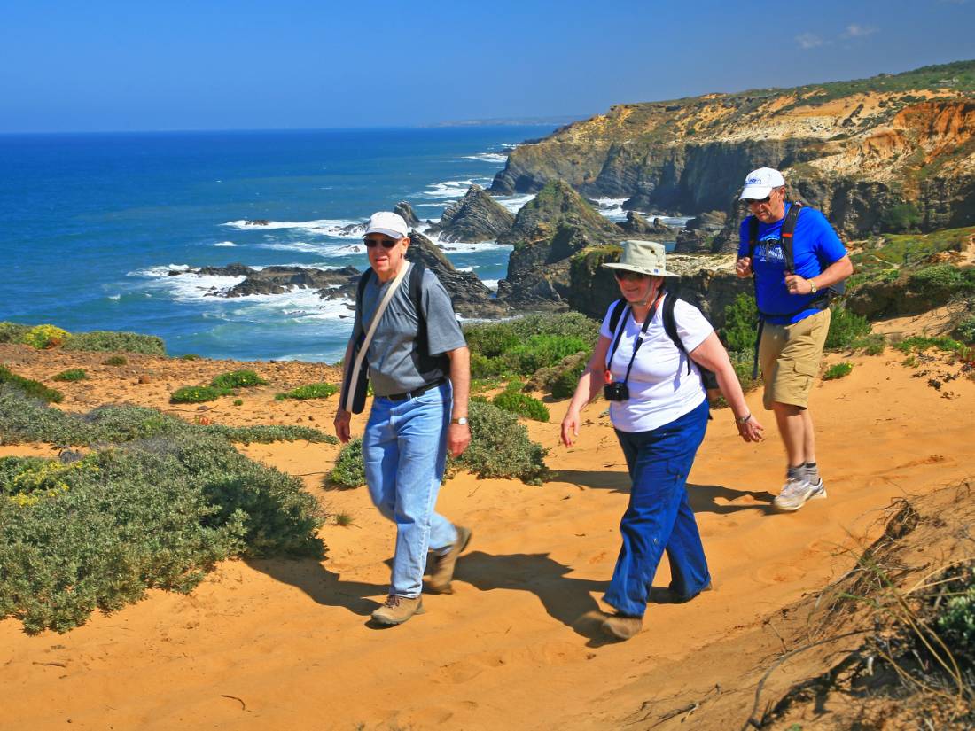 Today we will follow the coast on the Rota Vicentina |  <i>John Millen</i>