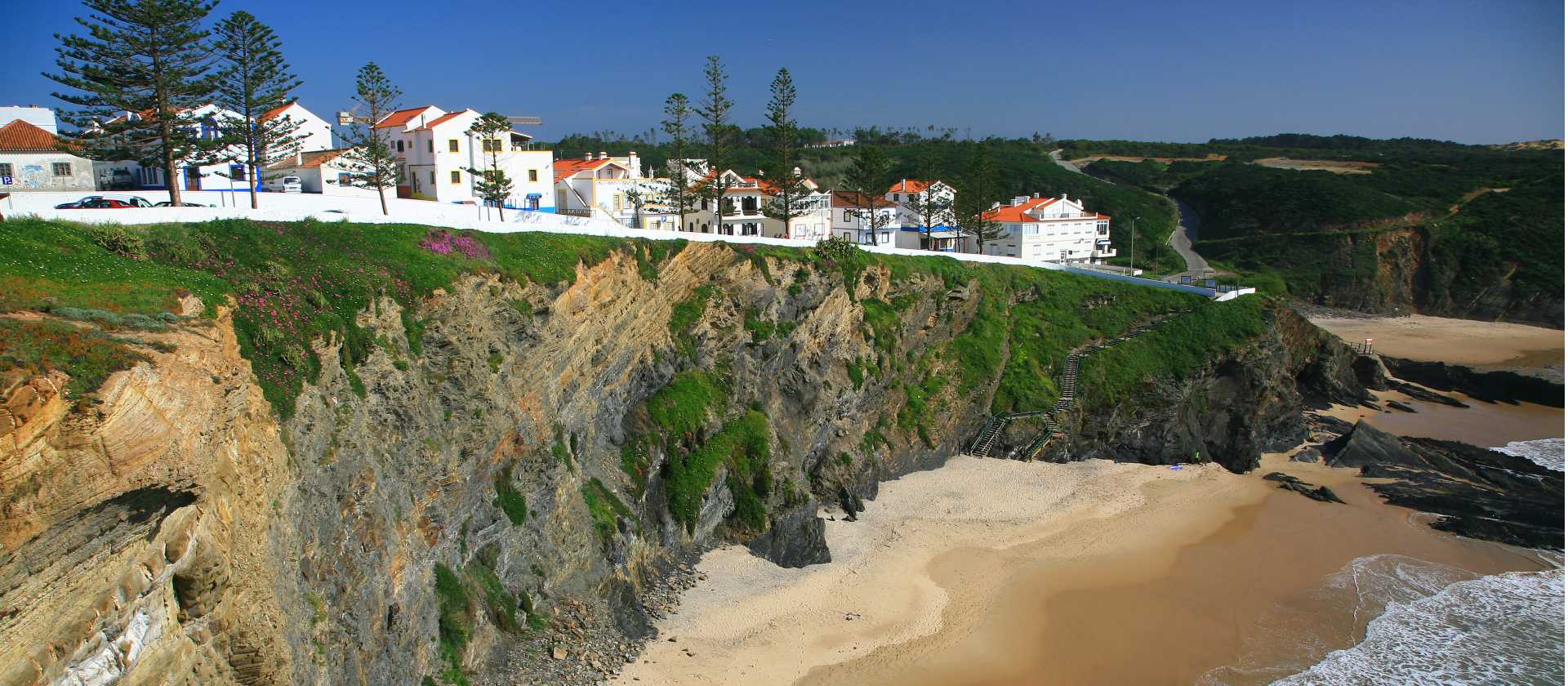 The white village of Zambujeira do Mar along the Rota Vicentina | John Millen