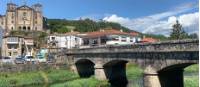 The Santiago Church across the River Sar in Padron |  <i>Tatjana Hayward</i>