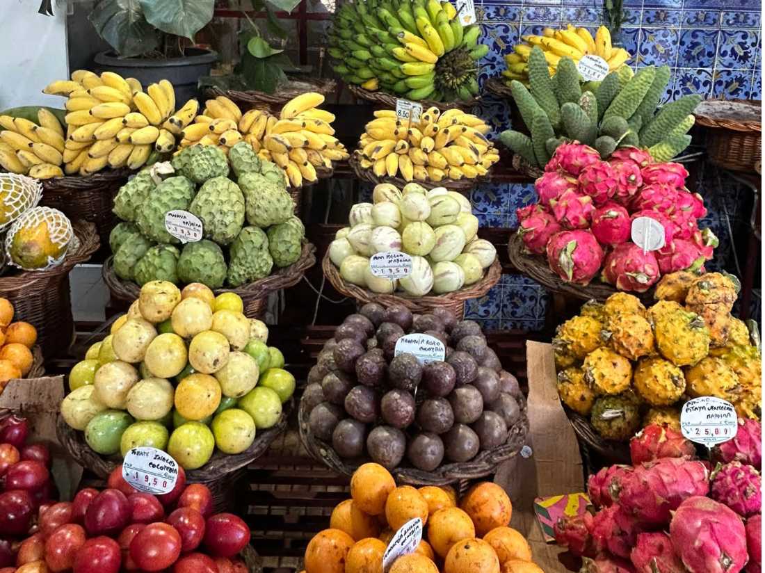 Tropical fruits on Madeira