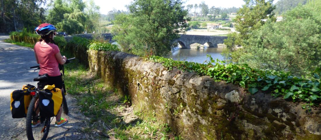 Admiring the view on the Camino Portuguese stage between Porto and Santiago de Compostela |  <i>Pat Rochon</i>