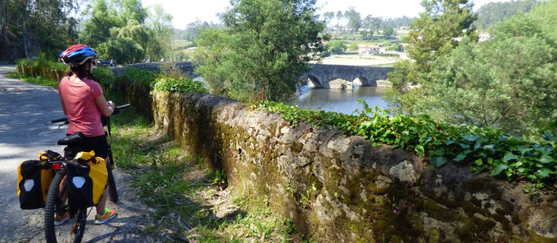 Admiring the view on the Camino Portuguese stage between Porto and Santiago de Compostela |  <i>Pat Rochon</i>