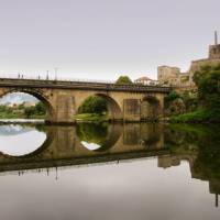 Pilgrims enter Barcelos on the Portuguese Camino | Francisco Carvalho