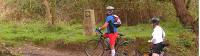 Cyclists on the Portuguese Camino