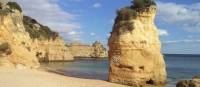 Typical Algarve coastal scenery