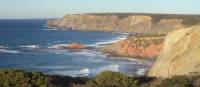 The wild Algarve coastline