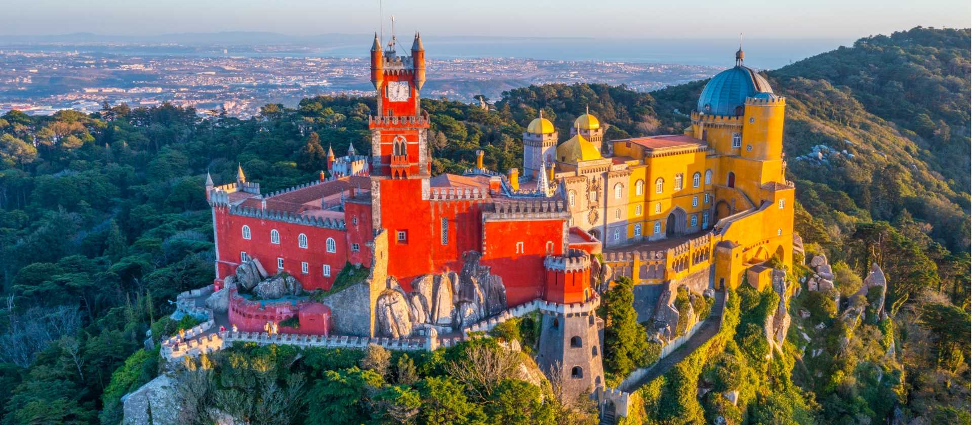 The National Palace of Pena in Portugal