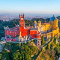 The National Palace of Pena in Portugal