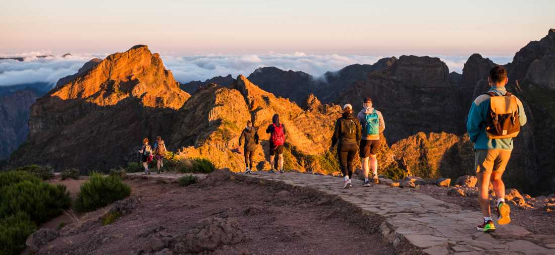 Hike up to the summit of Pico do Arieiro in Madeira