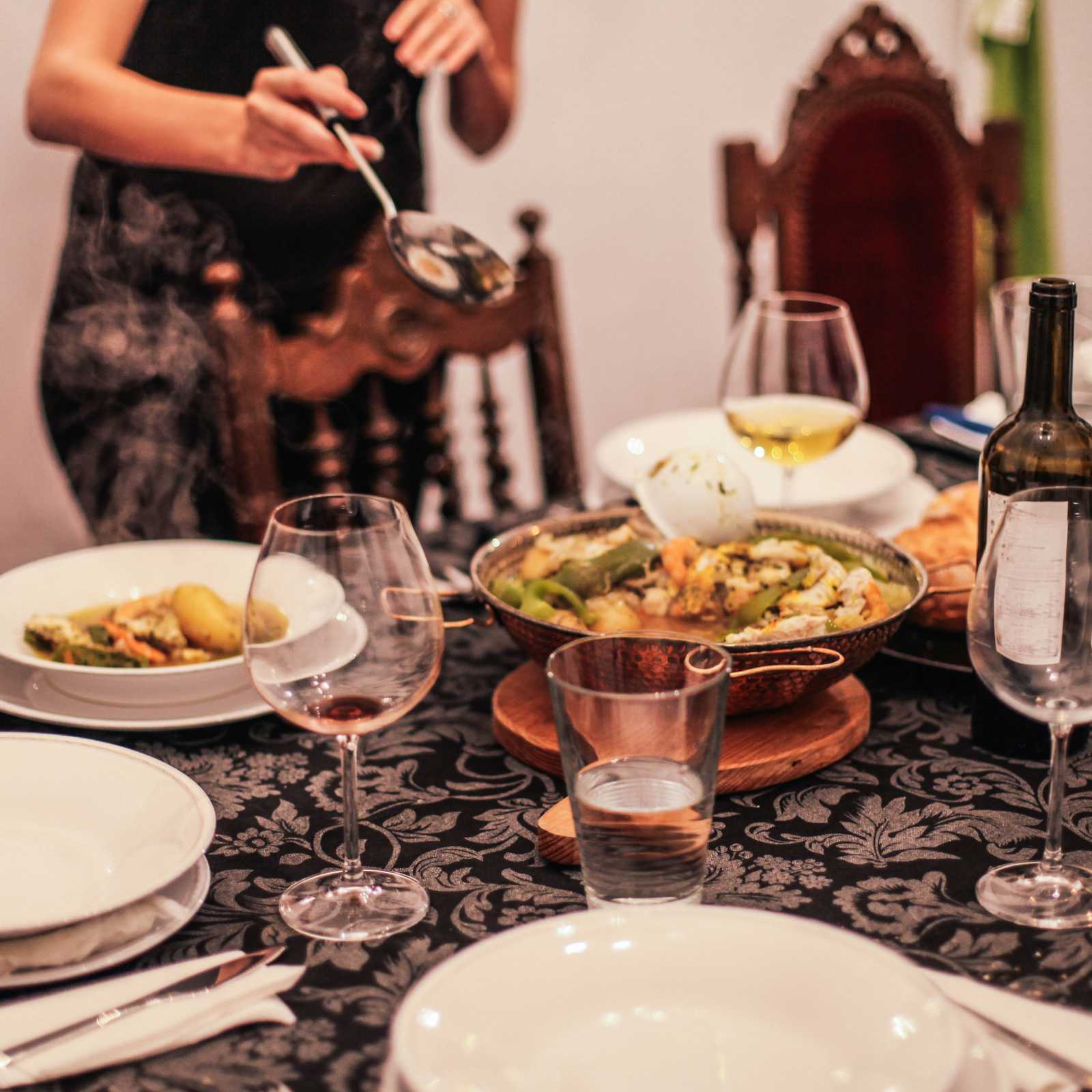 Dine on cataplana, traditional Portuguese seafood