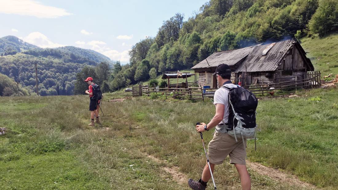 walking past simple farmhouses in Transylvania |  <i>Kate Baker</i>