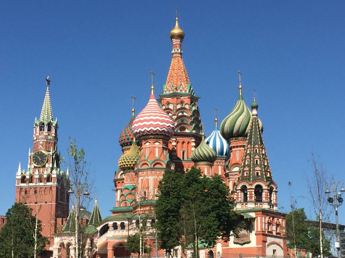 Visiting Moscow's iconic Saint Basil's Cathedral is a must |  <i>Phillip Williams</i>
