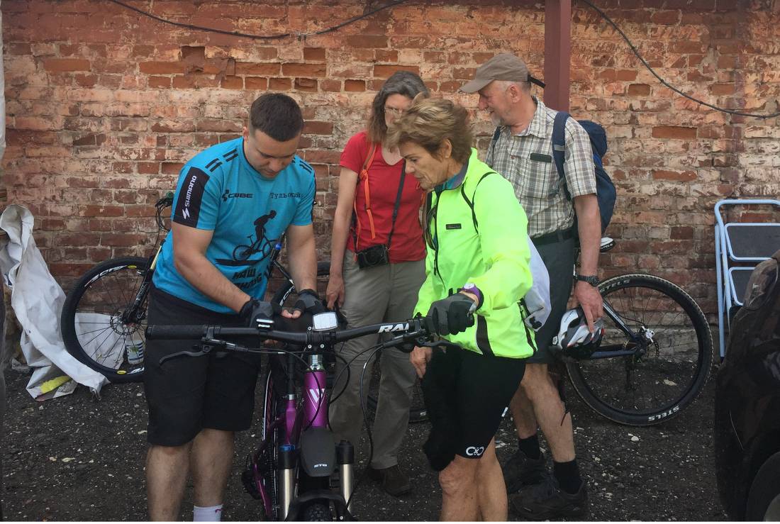 The local guides are cycling experts |  <i>Phillip Williams</i>