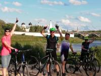 Cycling along the Volga