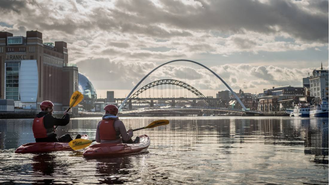 Explore Newcastle by kayak |  <i>Michael Baister</i>