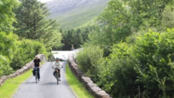 Cycling on the Inner Hebrides in Scotland