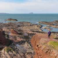 Walking the Dunbar Cliff Top Trail on the John Muir Way. | Kenny Lam