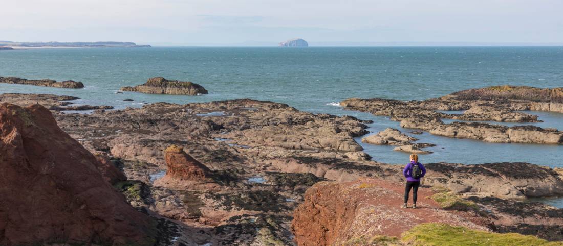 Walking the Dunbar Cliff Top Trail on the John Muir Way. |  <i>Kenny Lam</i>