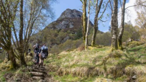 Walkers on the Rob Roy Way in The Trossachs | Kenny Lam