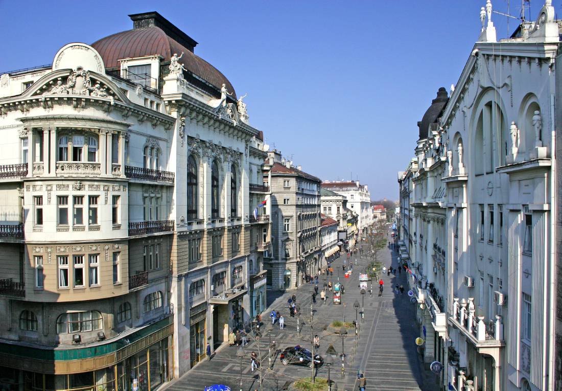 Explore Belgrade's main pedestrian and shopping area |  <i>D.Bosnic</i>