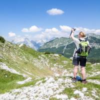 Feel a great sense of achievement while hiking in Slovenia